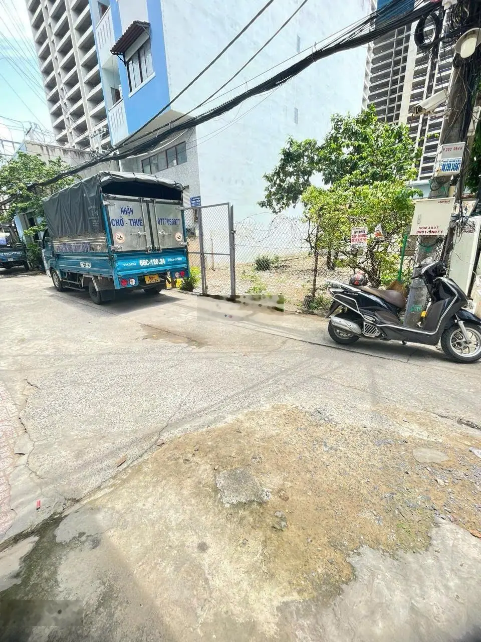 Đất nền phú mỹ hưng cách 1 cây cầu phú thuận - quận 7 .