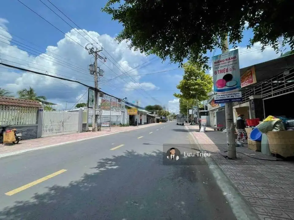 Ra gấp lô đất ngay Mặt tiền Đ.Mậu Thân gần Trạm Y Tế Tp.Trà Vinh. Thổ cư 120m2/SHR
