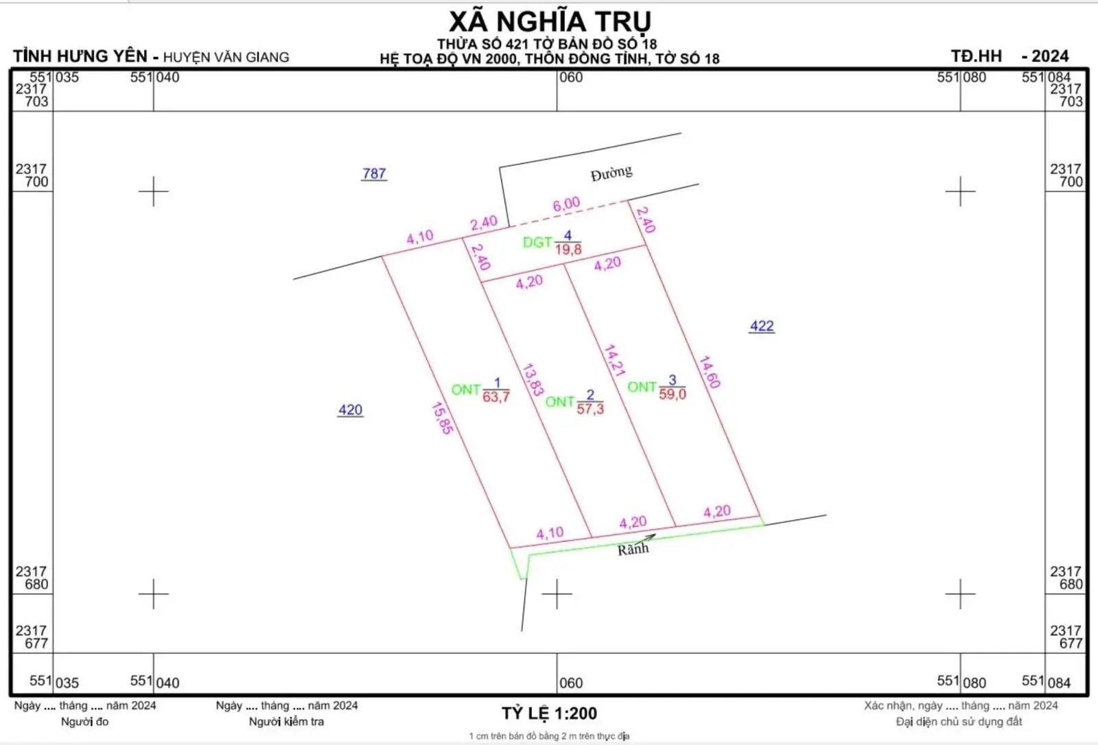 Loanh quanh 1.6 tỷ - 1.7 tỷ tại Nghĩa Trụ - Văn Giang vài bước chân tới Vinhomes Ocean Park 2,3