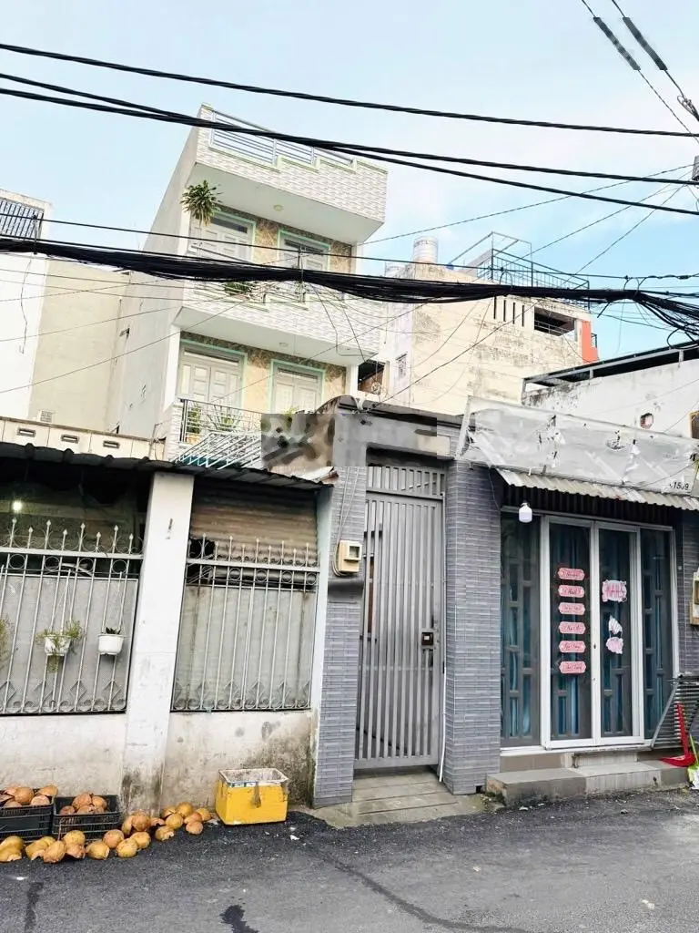 Nhà hẻm kinh doanh 7m Nguyễn Văn Khối, p9, 4.8x20, 3 tầng, 7 phòng, cạch CV Làng Hoa