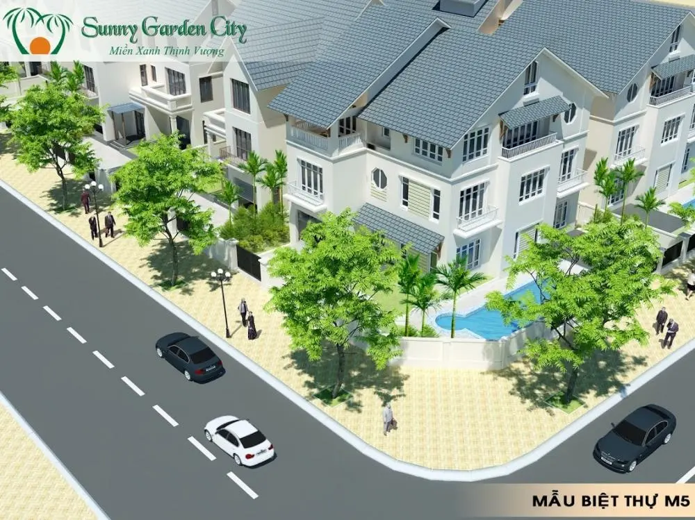 Bán 2lô biệt thự Ceo Sunny 180 m2