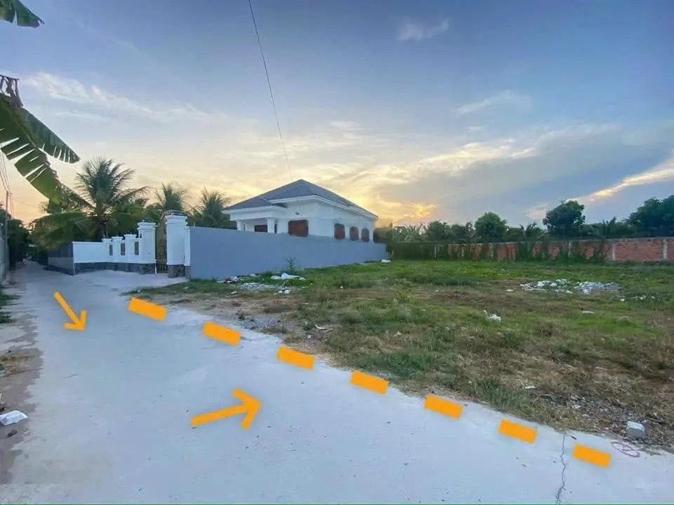 Bán đất nền tại P. Phú Khương, Bến Tre giá ưu đãi chỉ 550tr/119m2 bao SHR, check quy hoạch, GPXD
