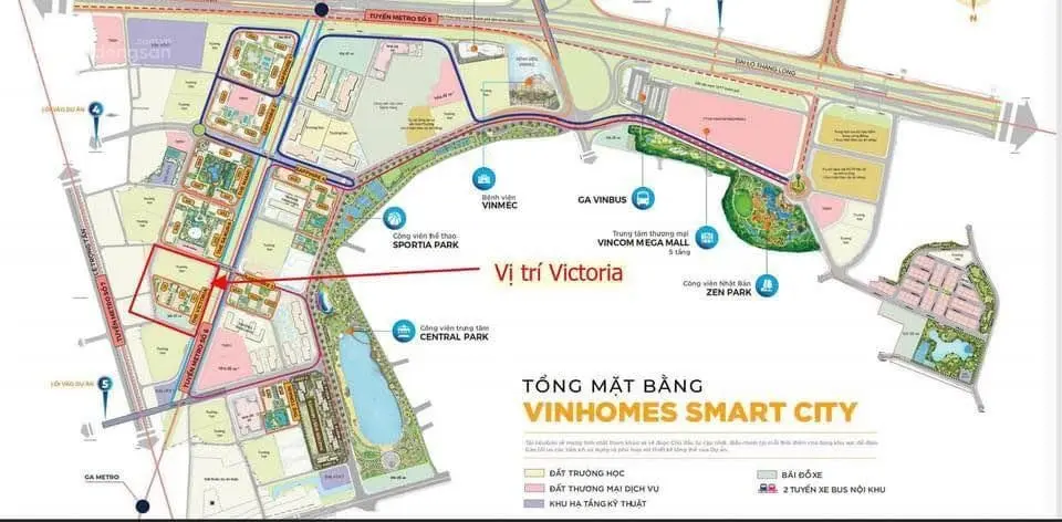 Nhận Booking Phân Khu The Victoria - Vinhomes Smart City - Chỉ 50tr