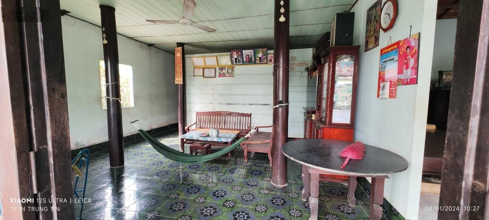 Bán lô đất thổ vườn có nhà mặt tiền Đê Bao, giá 3,3 tỷ