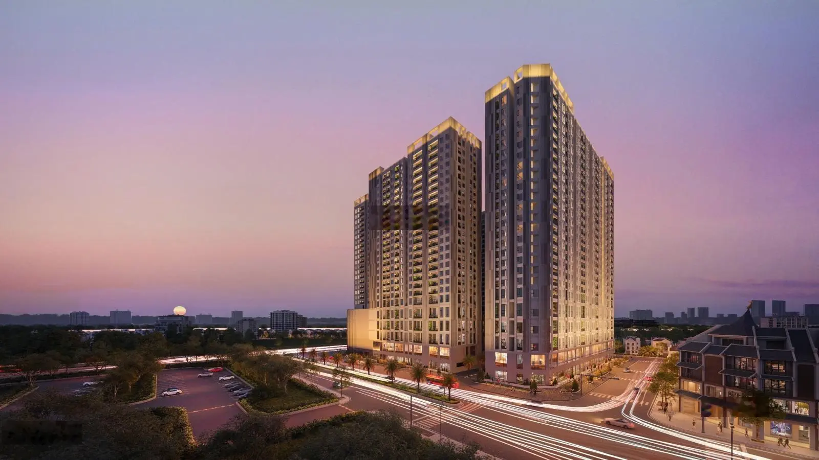 Suất ngoại giao căn 3PN 114m2 CC The Wisteria giá chỉ 5xtr/m2, nhận nhà II/2025, Hinode Royal Park