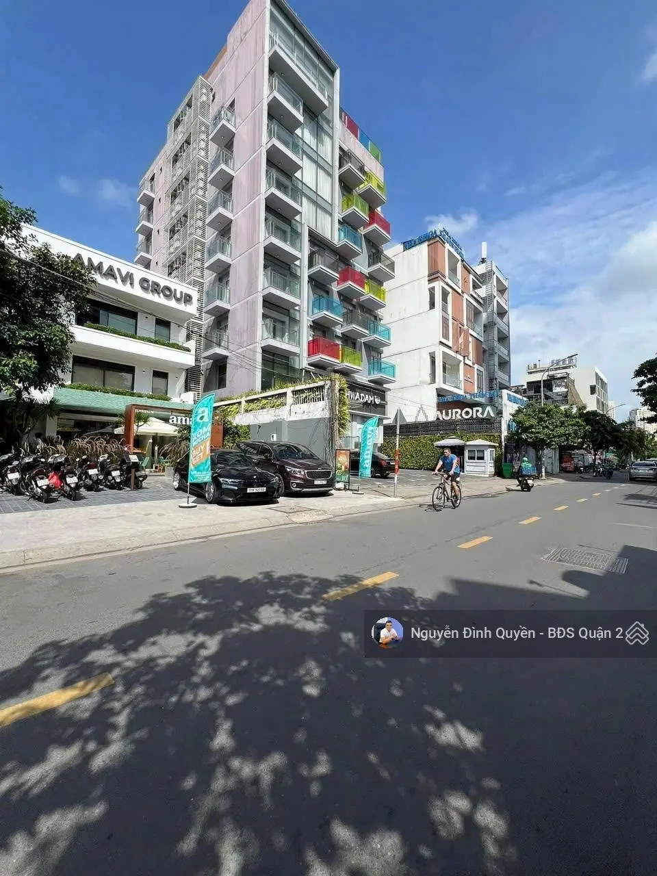 Giảm 15 tỷ - bán nhanh đất xây hầm 7 tầng -mt đường quốc hương - thảo điền. tổng : 365m2