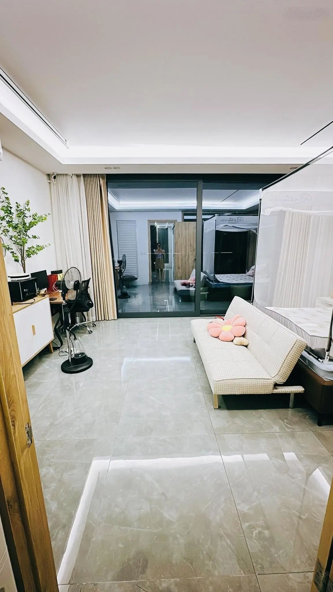 Thang máy 2 xe 7 chỗ trong nhà, ở+văn phòng dòng tiền 60tr/th DT 85m + 6tầng + MT 6,3m*26tỷ có TL