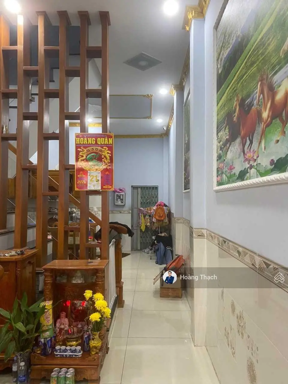 Nhà 1 trệt 1 lầu ngã tư Chiêu Liêu đường nhựa 10m vỉa hè, sân ô tô