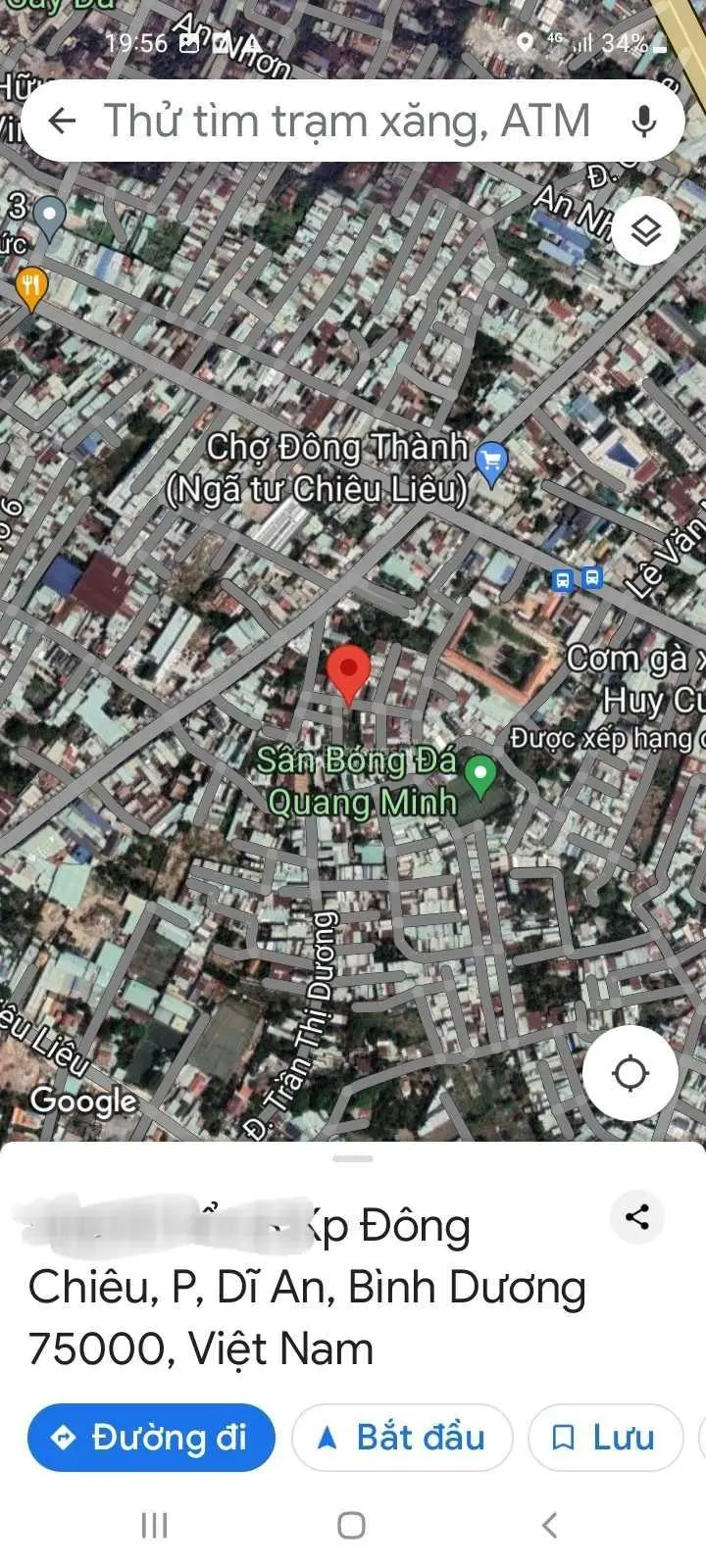 Bán lô đất 92.8m2 SHR ngang 4m nở hậu 4.1m ngay ngã tư Chiêu Liêu TĐH giá 2.8 tỷ Tl