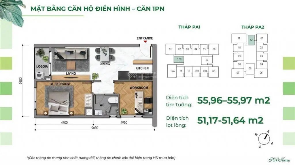 Nhận Ký gửi mua bán chuyển nhượng dự án The Park Avenue, tư vấn thông tin dự án LH PKD Novaland