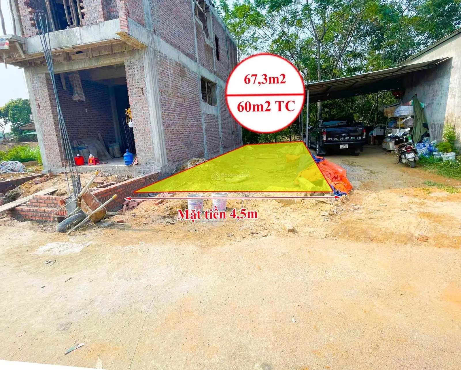 1,8 tỷ có ngay mảnh đất gần CNC Hoà Lạc - Cách ĐH FPT 1,5km