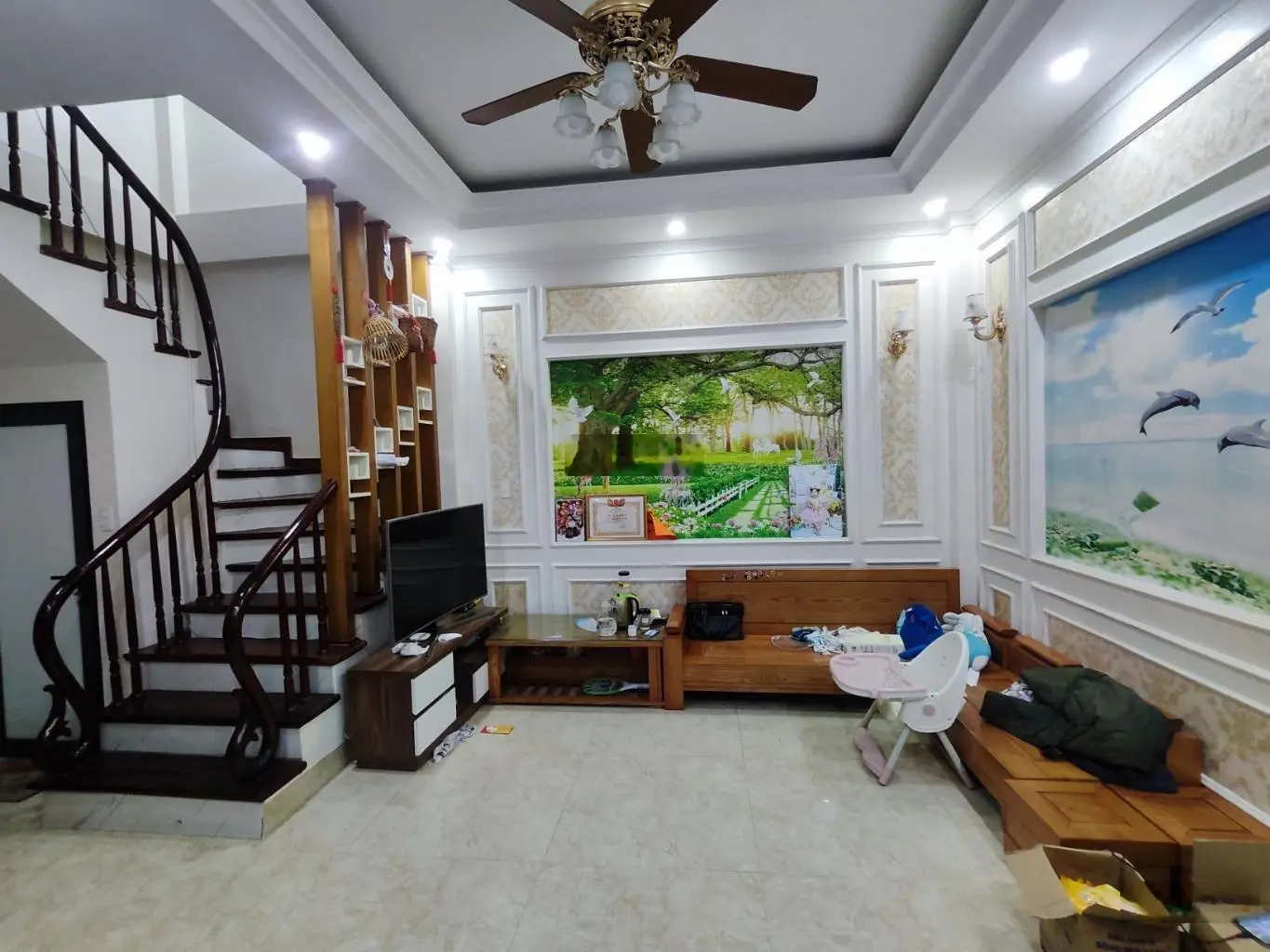 Bán nhà riêng cầu diễn Bắc từ liêm,tặng nội thất,Oto,giá thấp nhất khu vực