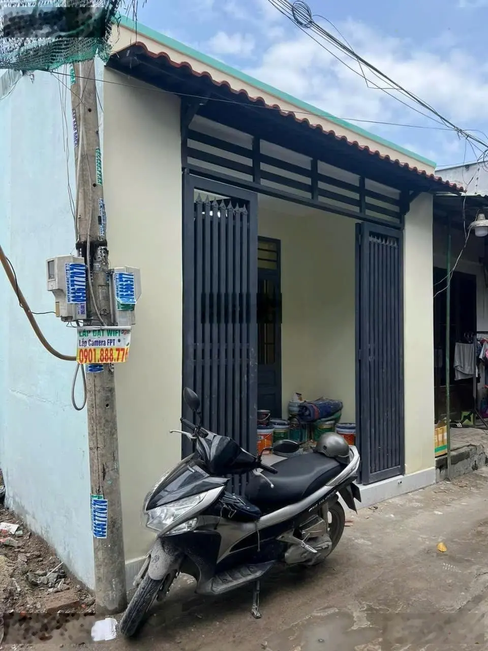 Nhà cấp 4 + lửng 4PN Gần đường trần văn mười , giáo xứ bùi môn
