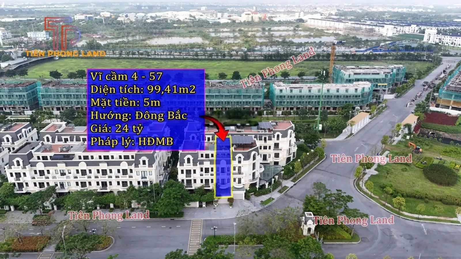 Chính chủ cần bán gấp căn Liền kề - 99,41m2 - chỉ 2x tỷ bao phí - An Lạc Green Symphony