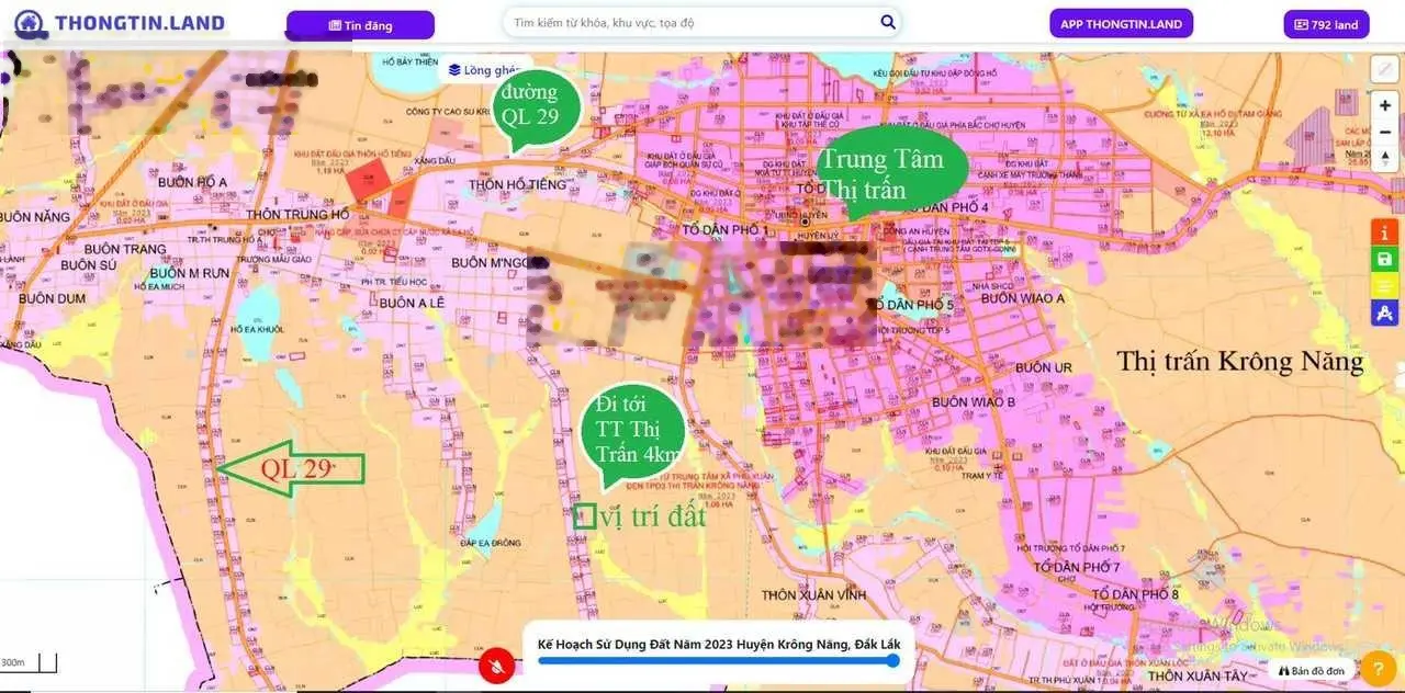 Tôi chính chủ bán đất xã Ea Hồ Krông huyện Năng Đắk Lắk 1000m2 hoặc 2000m2