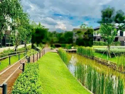 Biệt thự 2 mặt tiền view kênh đào sau nhà và công viên trước nhà khu compound The Aqua Waterpoint