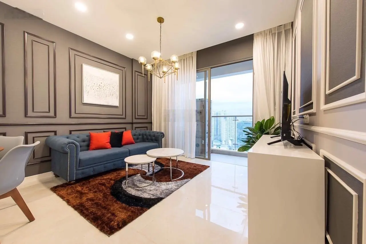 GIÁ 2 TỶ 100 TRIỆU GẤP GẤP BÁN CHUNG CƯ CHÍNH CHỦ THE GOLD VIEW QUẬN 4, 2PN, 2WC, DT 75M