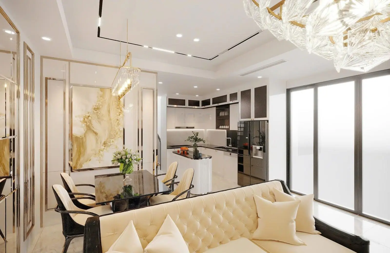 Nhà Giải Phóng 44m2 - MT 7m - thang máy 5 tầng - 4P khép kín - 50m ra phố - giá chào 5.8 tỷ
