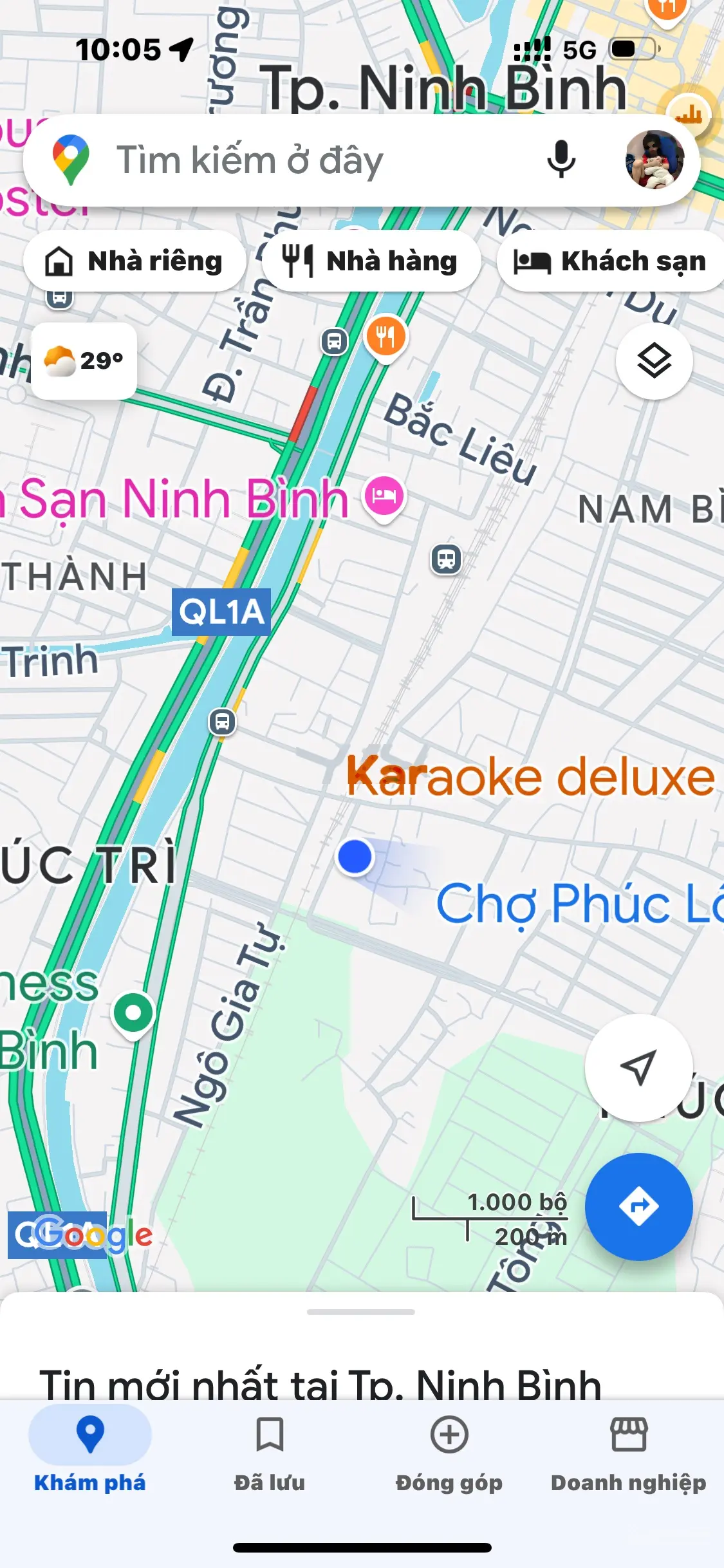Cần bán đất giá 950 triệu VND tại phường Ninh Phong, Ninh Bình