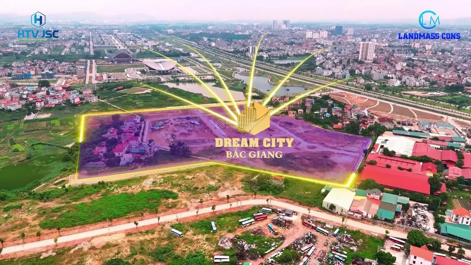Bán đất nền dự án Dream City Bắc Giang, giá chỉ từ 2.8 tỷ
