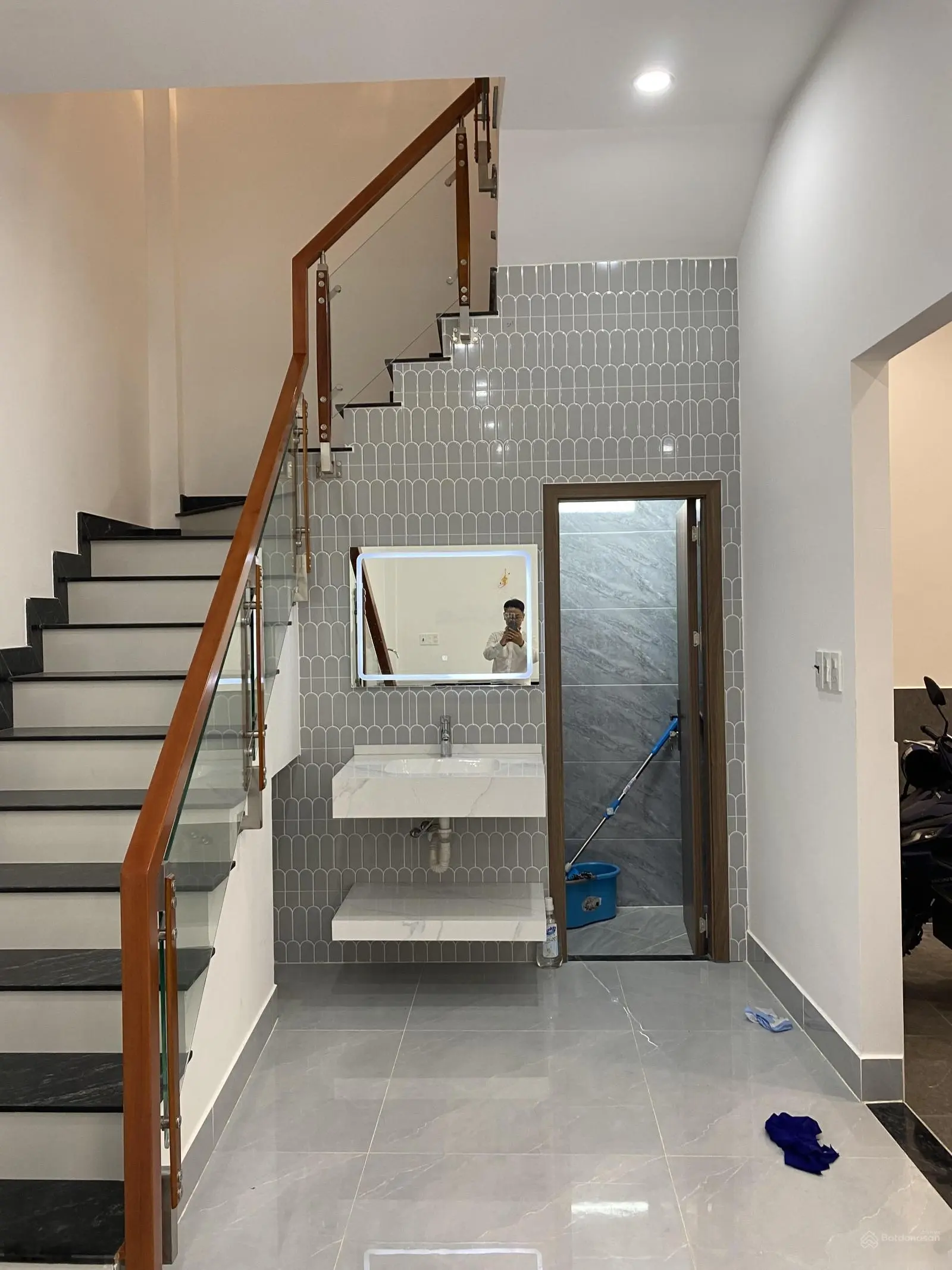 Bán nhà 1trệt 1lầu hoàn công đầy đủ xã Tân Phú Trung, Củ Chi SHR đầy đủ nội thất.