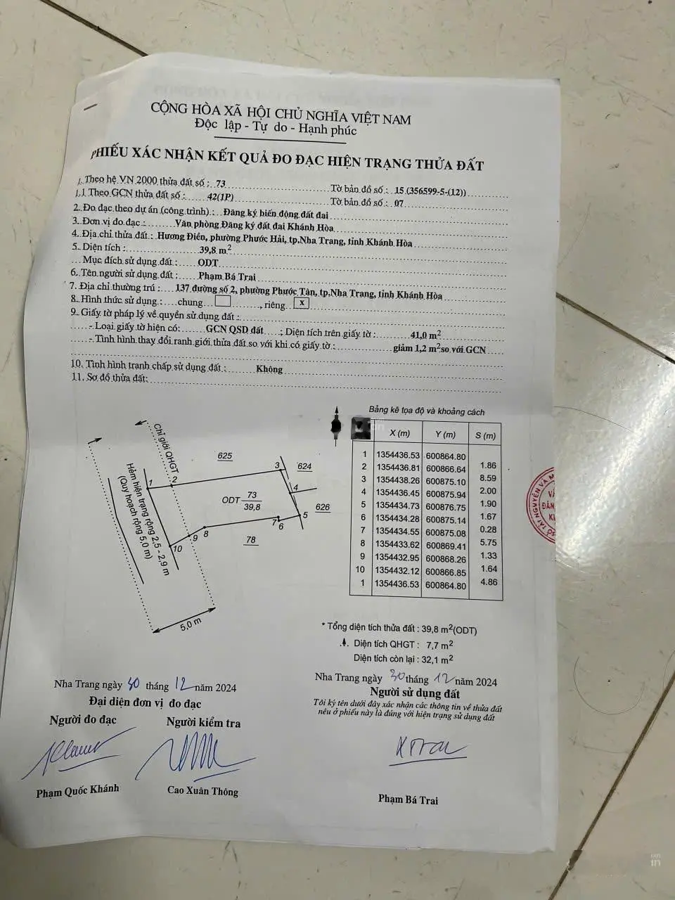 Tài chính chỉ hơn 2 tỷ mà sở hữu nhà 3 tầng thuộc phường phước hải, tp nha trang.