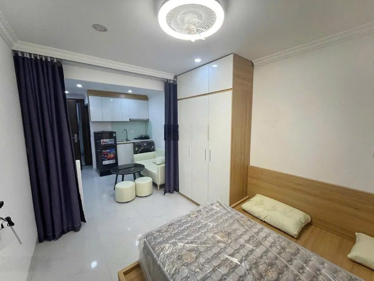 Choáng ngợp! Toà CHDV Đại La, 115m2*8T, ngõ ô tô, đủ PCCC, 30 phòng KK ful đồ, dòng tiền 7%/năm