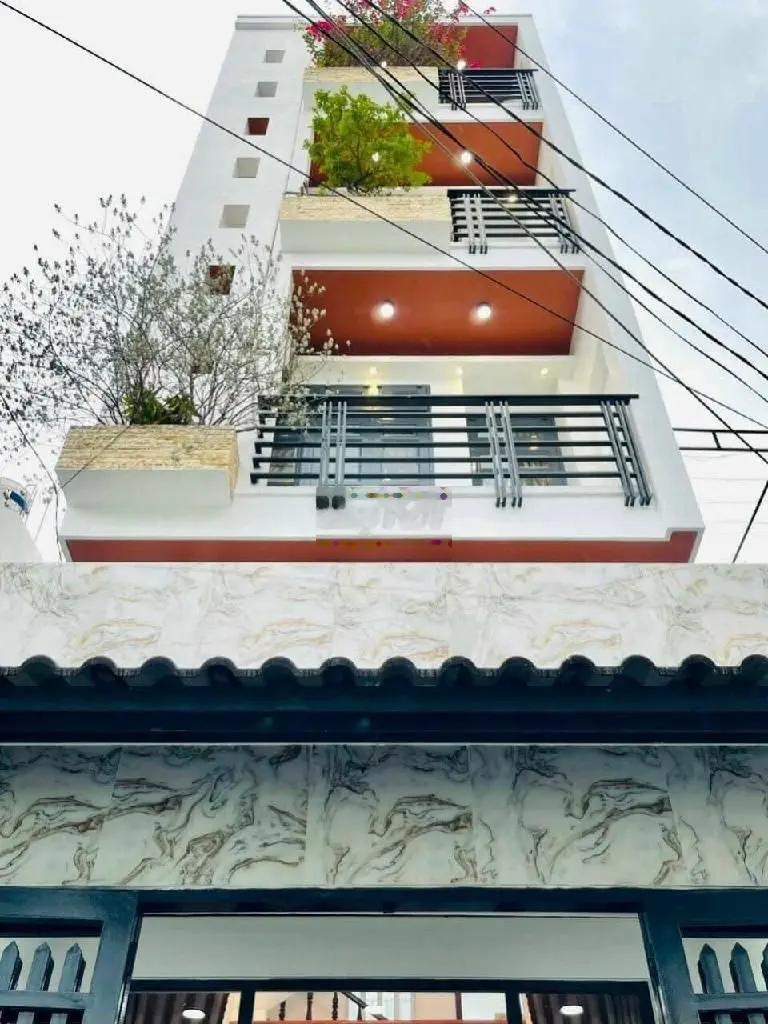 Đẹp lung linh, Hẻm xe hơi, Phạm Văn Chiêu, 50m2, 4x12, 5 tầng mới