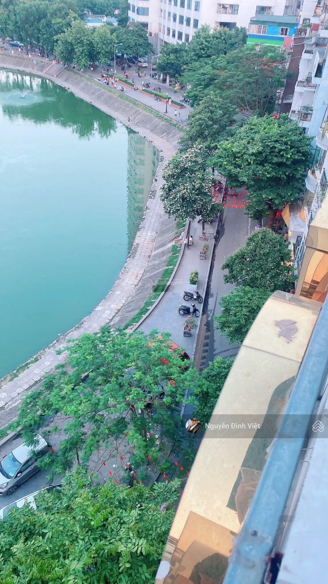 Xuân la Xuân Đỉnh - Biệt thự - xe khách qua cửa - View hồ điều hòa