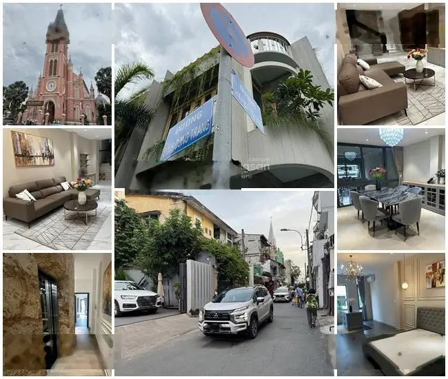 Nhà phố 5 lầu có thang máy, gara ôtô, full nội thất cao cấp khu kinh doanh sầm uất Đinh Công Tráng