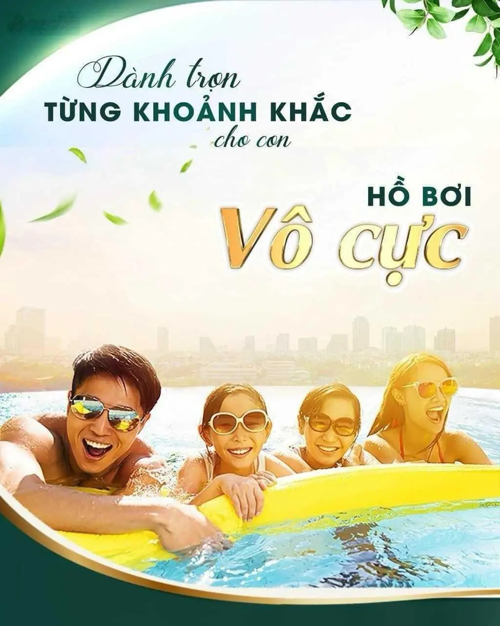 Chỉ cần 200 triệu có ngay một căn hộ trong khu phức hợp xanh lớn nhất Việt Nam, NH cho vay tới 80%