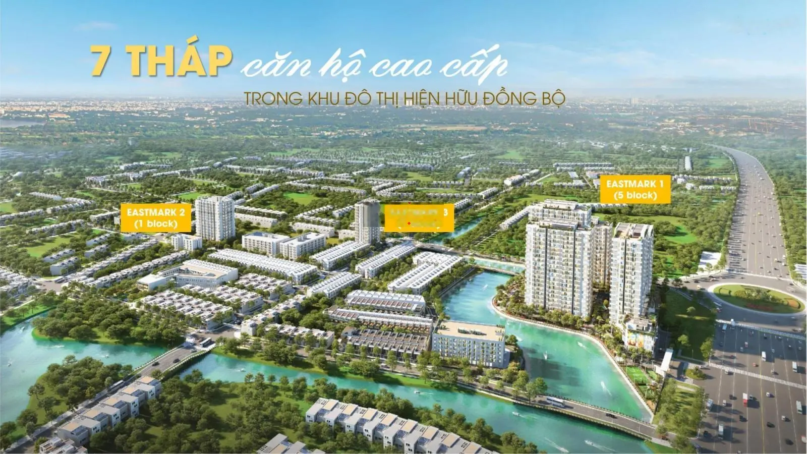 Quỹ căn chuyển nhượng độc quyền giá tốt MT Eastmark City 1PN từ 2,4 tỷ, 2PN từ 2,8 tỷ, 3PN từ 3,5tỷ