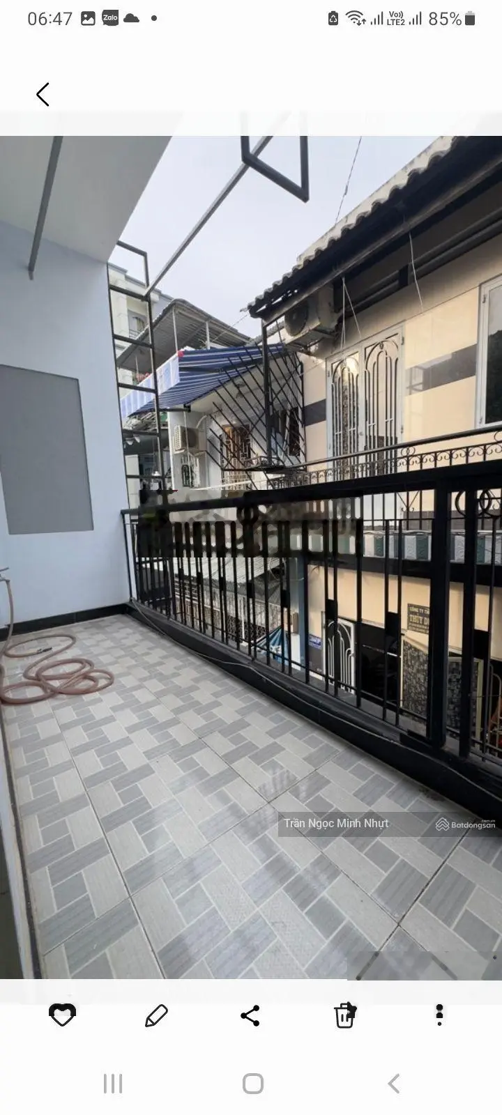 BÁN NHÀ Chu V.An, B.THẠNH- Căn góc 36m2, 2 tầng- 4,5ty TL