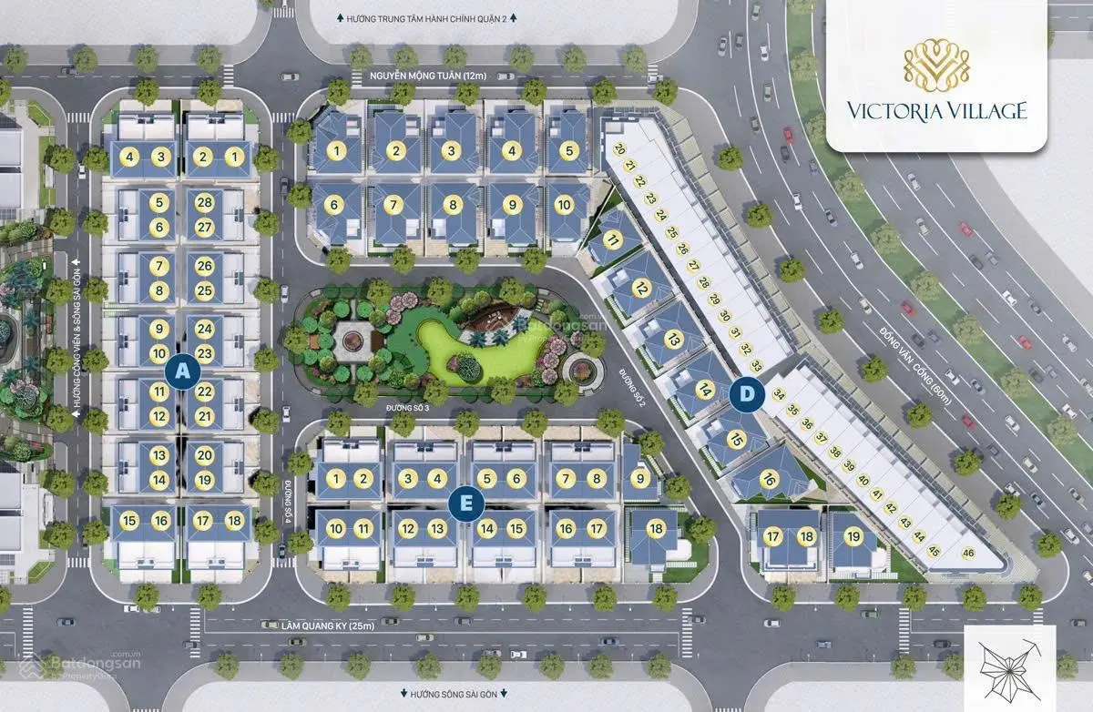 Sổ Hồng Tao Tay - Sỡ Hữu Ngay Biệt Thự Victoria Village Ngay Trung Tâm Hành Chính Quận 2