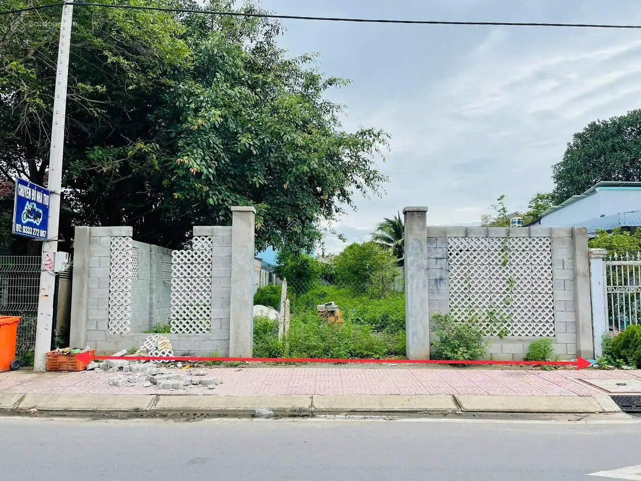 Đất Mặt Tiền Suối Lội DT: 232m2 bán giá chỉ 730 triệu , xã Tân Thông Hội.