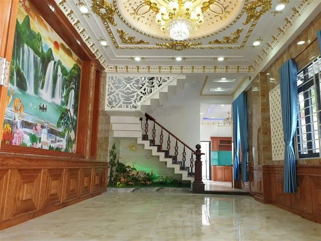 Bán nhà 1 lầu góc 2MT DT: 10 x 18m gần ngã 3 Ô Trác, Chợ Tân Hiệp