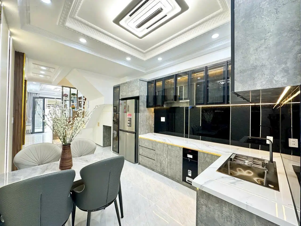 Bán nhà riêng đẹp, 45m2, 5,5 tỷ tại Huỳnh Tấn Phát, p Phú Thuận, Q7, HCM