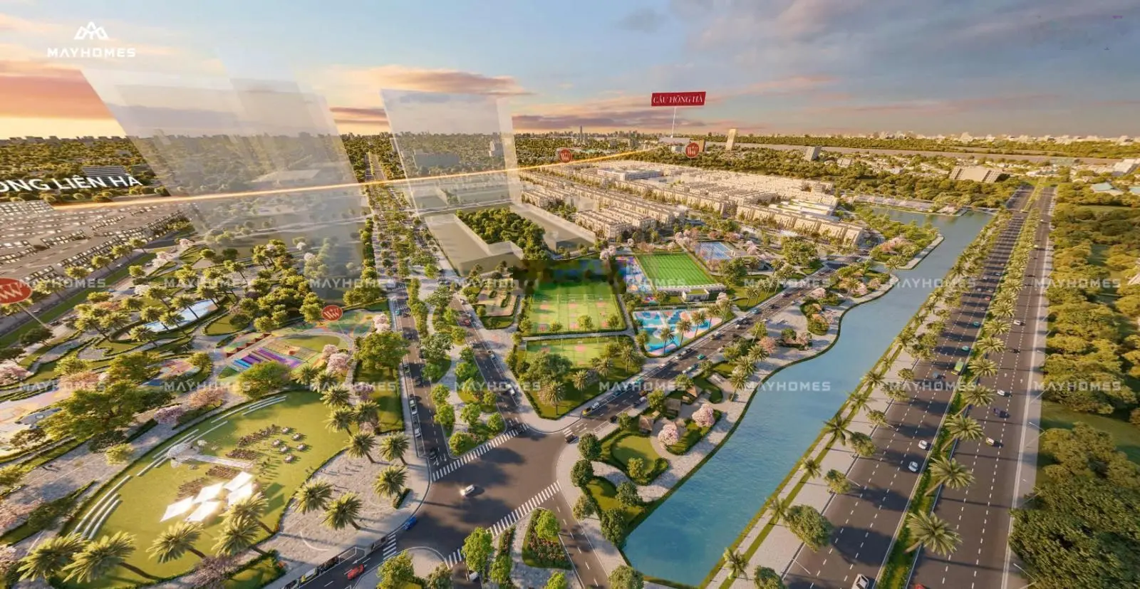 Bán BT 4PN, 3WC, 181 triệu, 88m2 tại Vinhomes Wonder City, Đan Phượng, Hà Nội