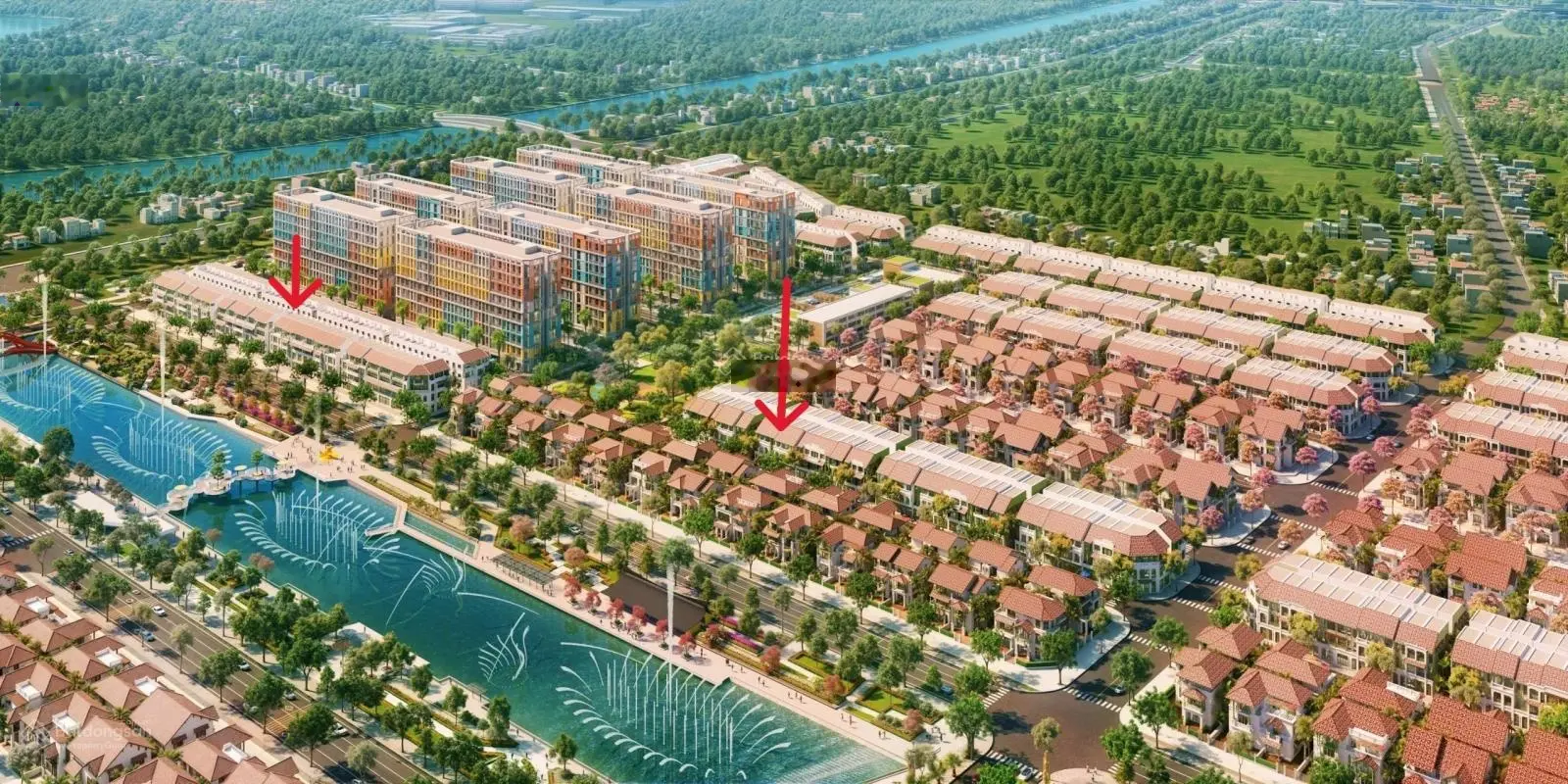 Mở bán shophouse mặt tiền 8m, đối diện chung cư, đường 32m, xây 650m2 sàn sử dụng, sổ lâu dài