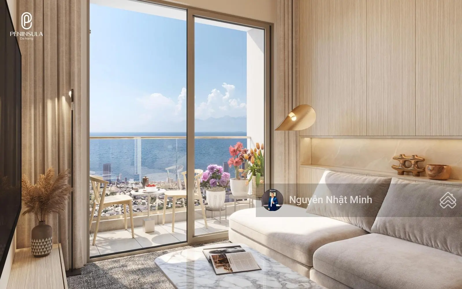 Căn 2PN view sông tầng cao, hot nhất bảng hàng, đầu tư dễ thanh khoản lợi nhuận cao Peninsula