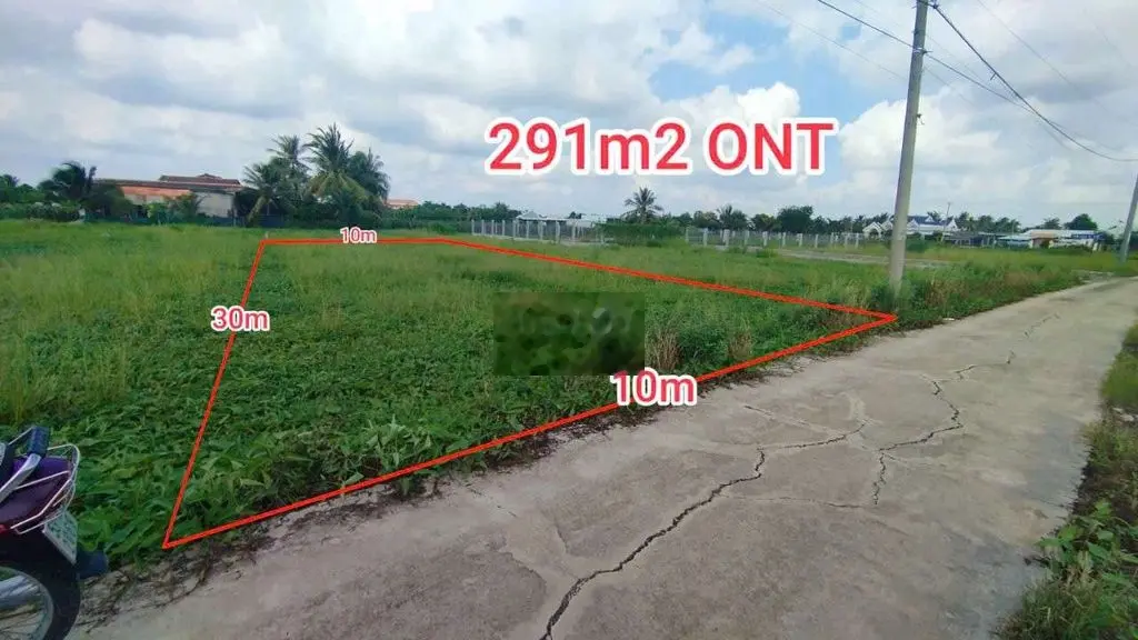 Nền thổ 10 x 29m cách nhựa 90m
