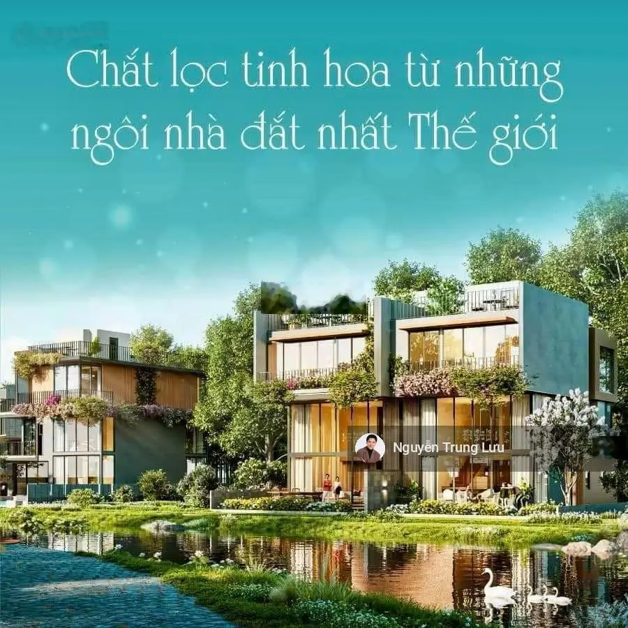 Bán biệt thự mặt sông duy nhất tại EcoVillage Không gian sống đẳng cấp - chỉ 17,6 tỷ