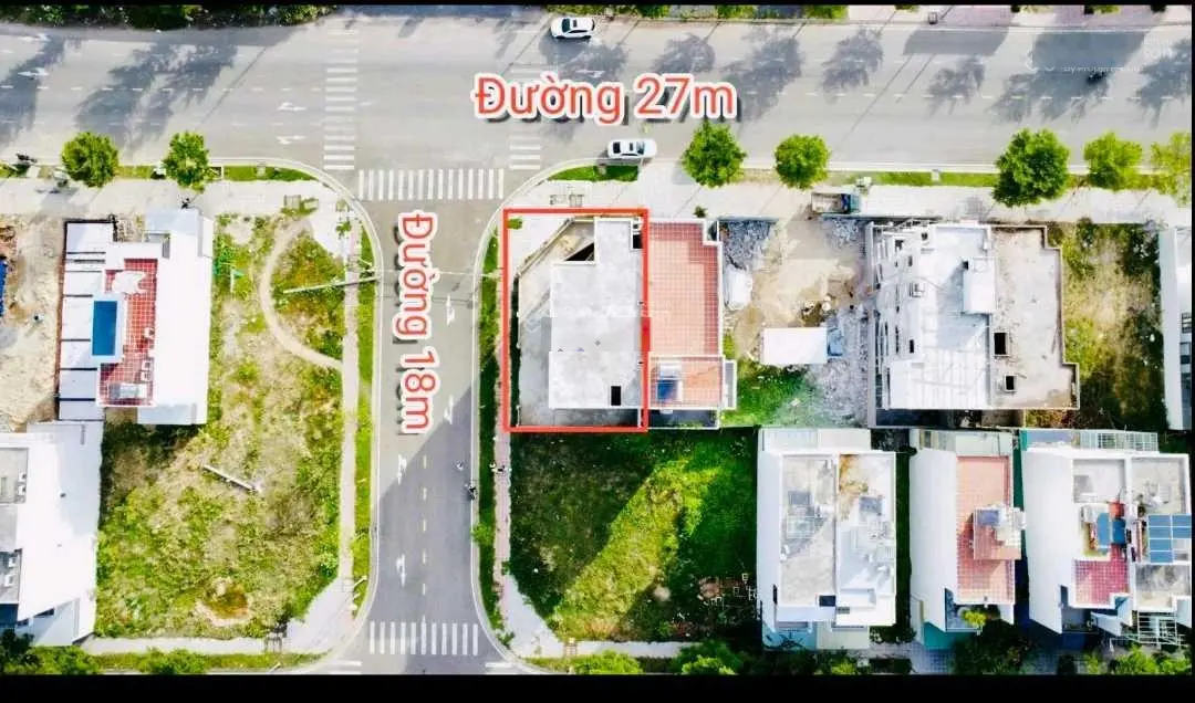 KĐT Mỹ Gia Gói 2- Bán căn góc tặng nhà thô 3 tầng đường 27m đối diện trường học và bệnh viện
