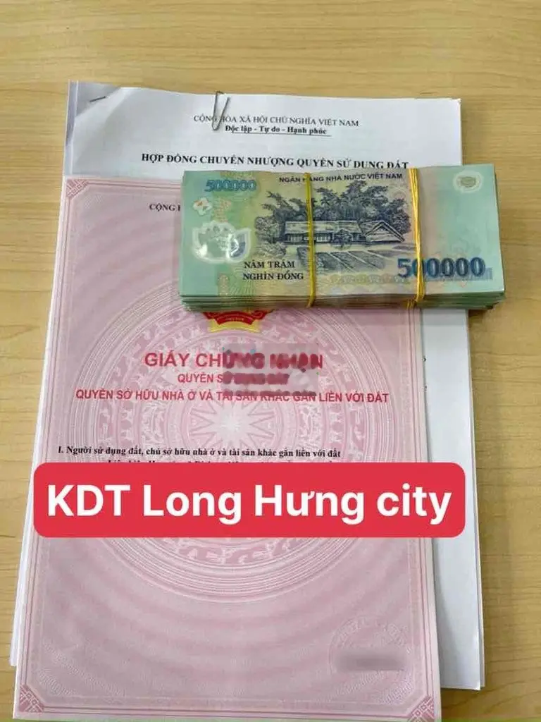 Chuyên hàng ngộp KDT Long Hưng T7/2024, giá chỉ từ 1 tỷ 8