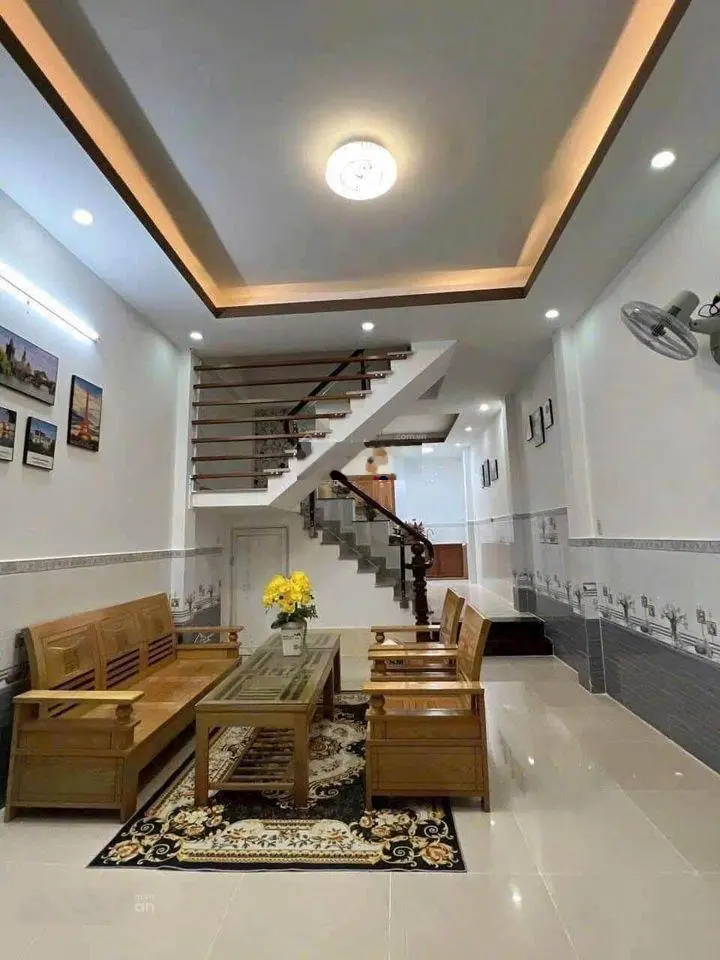 Nhà đẹp thuận tiện kinh doanh 5x15=75m2 Tây Lân, Bình Tân cách Quốc Lộ 1A 400m di chuyển, sổ sẵn