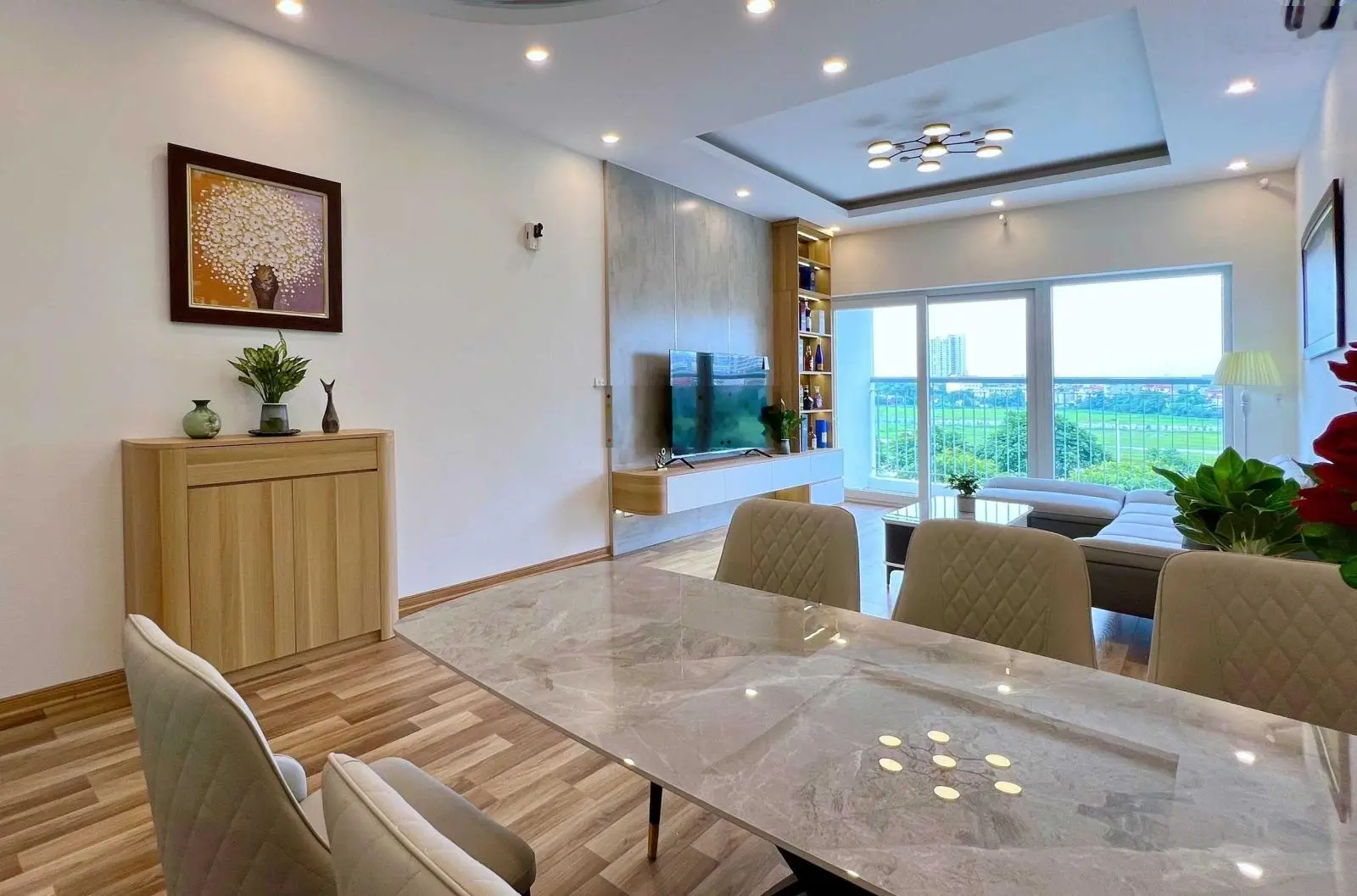 Bán căn 4 ngủ 156m2 đẹp, rẻ nhất dự án Xuân Phương Quốc Hội, giá chuẩn 5 tỷ 2 , sổ đỏ LH 0345 431 ***