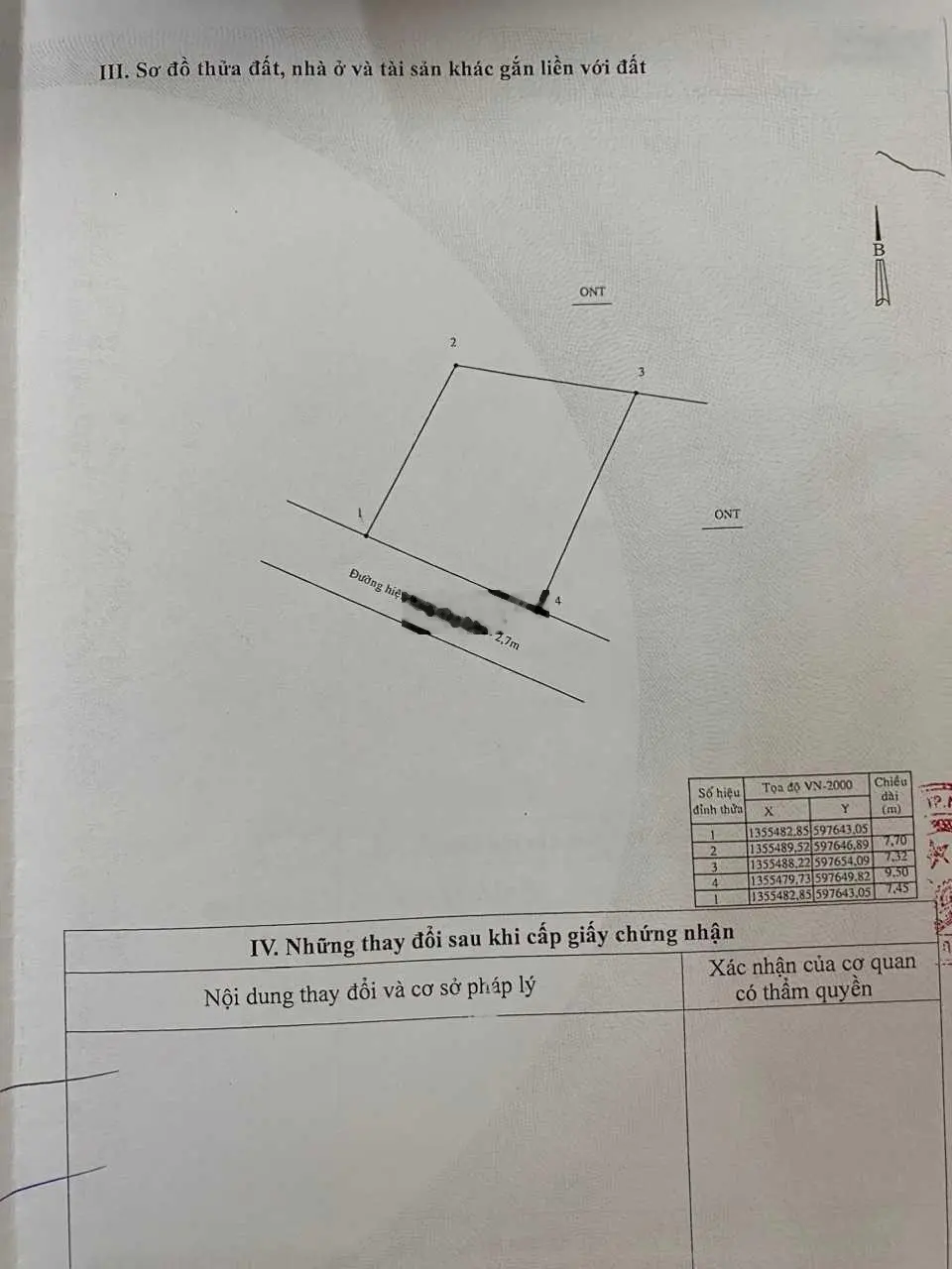 Bán đất ngay đường 23/10 - trung tâm xã Vĩnh Hiệp. Đất đẹp vuông vức - Sổ đỏ thổ cư 100%