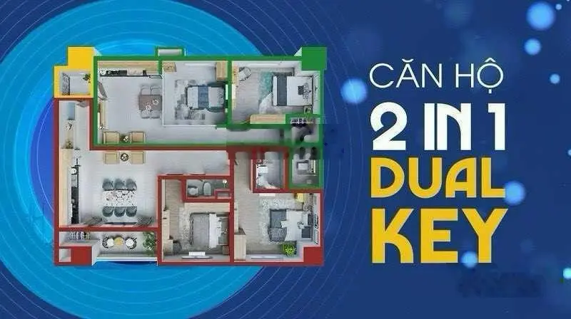 Căn DualKey tầng cao giá độc quyền từ CĐT chiết khấu đến 17%. Hỗ trợ vay 0% lãi suất đến 30 tháng