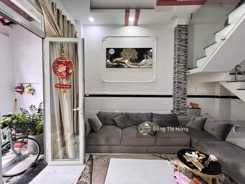 nhà hẻm 1 sẹc đường Mã Lò cách bệnh viện Nhi Đồng Thành Phố 500m, 1T1L, 3pn, sổ sẵn sang tên ngay