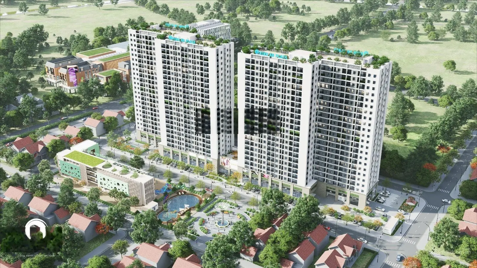 Chung cư Bình An Plaza căn hộ 54.37m2 ban công Đông Nam, sỏ đỏ, nhận nhà quý 2/2025 giá 1,155 tỷ